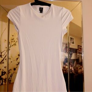 Wild Fable White Short Sleeve Top